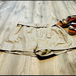 Nine West Paperbag Waist Shorts